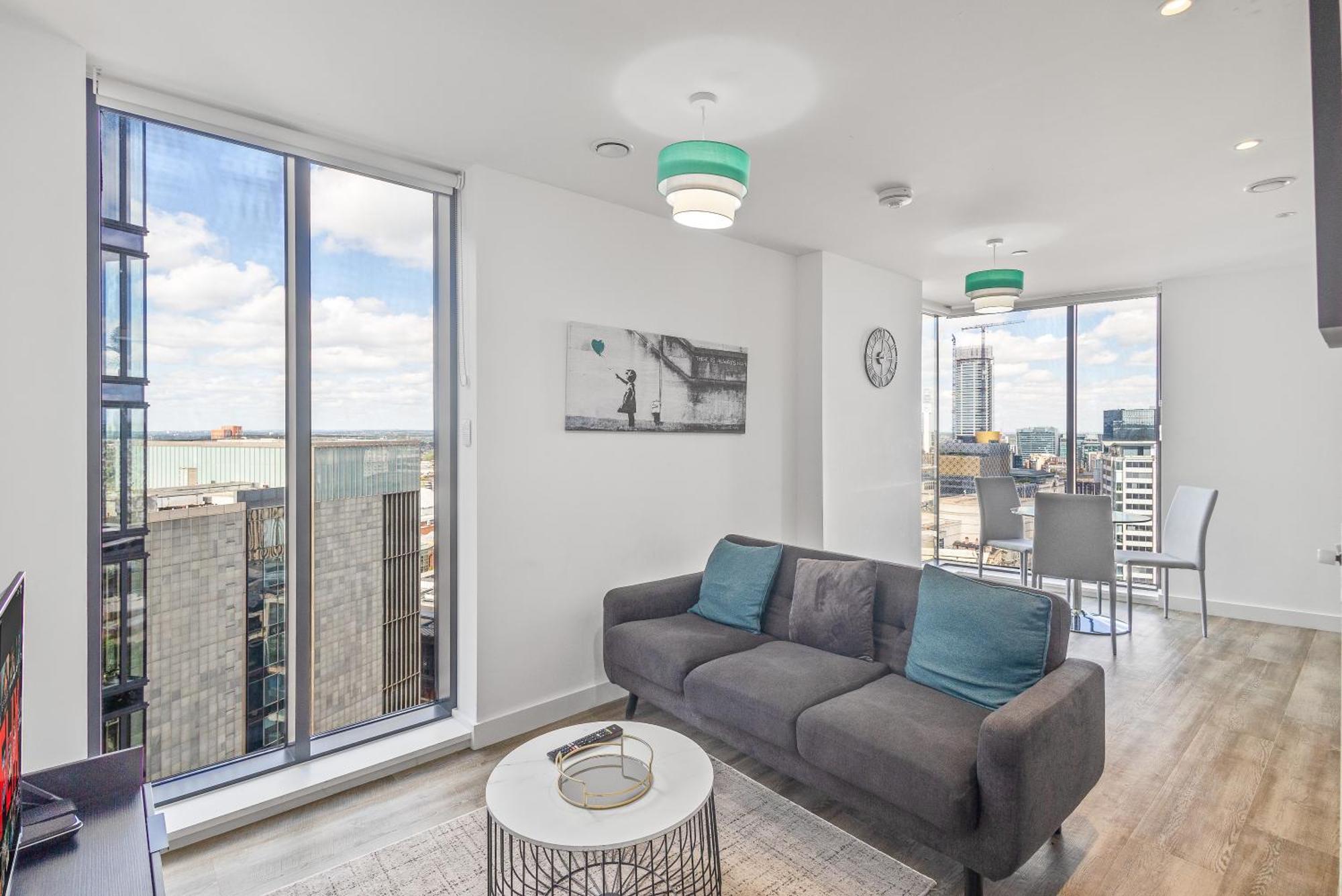 Luxury 2 Bedroom Apartment, On Broad Street! Birmingham Esterno foto