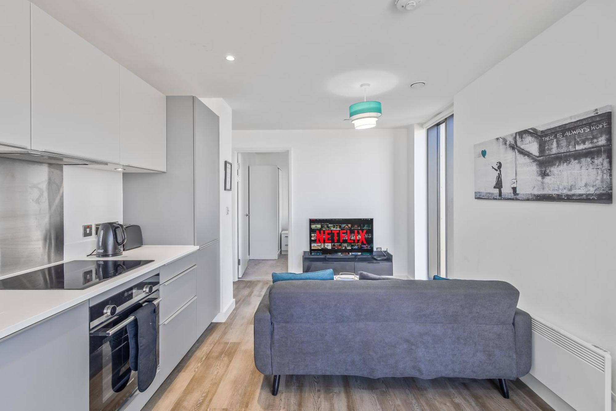 Luxury 2 Bedroom Apartment, On Broad Street! Birmingham Esterno foto